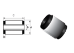 Whiteline Rear Control Arm Bushings (upper inner &amp; outer) for Mazda 3 / 5 / Mazdaspeed 3 / Focus ST - W63322