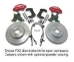 SSBC SuperTwin Big Brake Kit for '04-05 Mazda 6 (2-piston, front axle) - A174-1